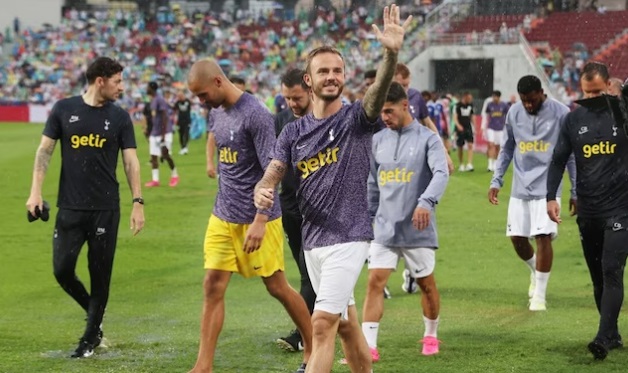 Ange Postecoglou says the Premier League has players like James Maddison who can help you become a potent offensive force